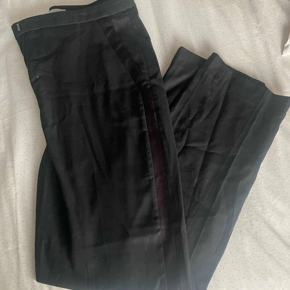 Black tuxedo dress pants